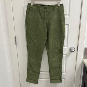 Wildfang Olive Green The‎ Essential Corduroy Trousers Size 0